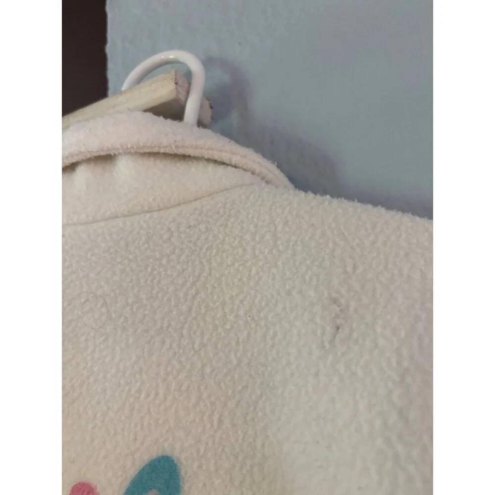 Vintage Oshkosh b’gosh USA Union made fleece ski bunny jacket coat 6 snowflakes